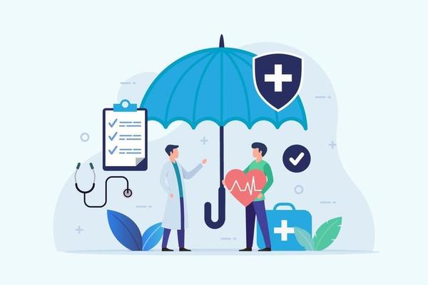 health insurance design with umbrella protection